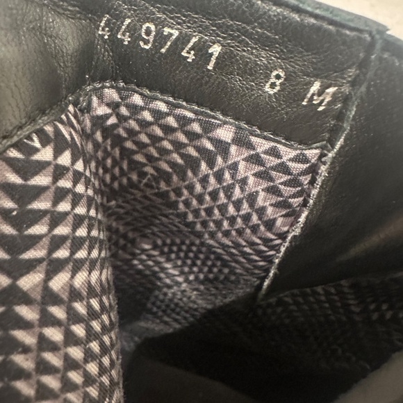 Aquatalia Women's Lillie Weatherproof Matte Leather Moto Booties - Size 8 - Picture 6 of 12